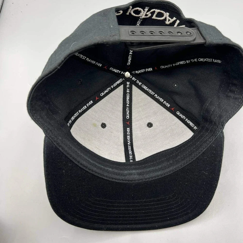 Air Jordan Pro Hat Men Black Embroidered Jumpman Nike Air‎ Snap Back Cap